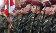 Hundreds take part of the patriotic march from Wawel Hill trough Krakow's Old Town on Poli...