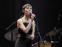Kat Edmonson performs in concert at ACL Live on February 11, 2015 in Austin, Texas. (