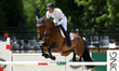 Mark Mcauley (IRL) on Utchan De Belheme competes in small tour safe riding prix n.1 during...