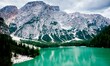 Lake Braies (Pragser Wildsee in German) is a small alpine lake located in Val di Braies (a...