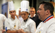 The Meilleur Ouvrier de France, Sylvain Herviaux, speaks to apprentices. The first World C...
