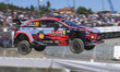 Sebastien Loeb (FRA) and Daniel Elena (Mco) in Hyundai I20 Coupe WRC of Hyundai Shell Mobi...