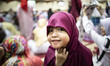 Jakarta, Indonesia, 30 May 2019 : Muslim breaking fasting and Pray at Sunda Kelapa Mosque...