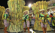 (140303) -- RIO DE JANEIRO, March 3, 2014 () -- Revellers from Grande Rio samba school par...