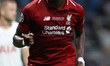 Divock Origi  of Liverpool celebrates during the UEFA Champions League Final Tottenham Hot...
