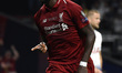 Divock Origi of Liverpool FC celebrates scoring second goal during the 2019 UEFA Champions...