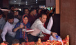 Kashmiri Hindu Pandits offer prayers at the Mata Kheer Bhawani Temple during its annual fe...