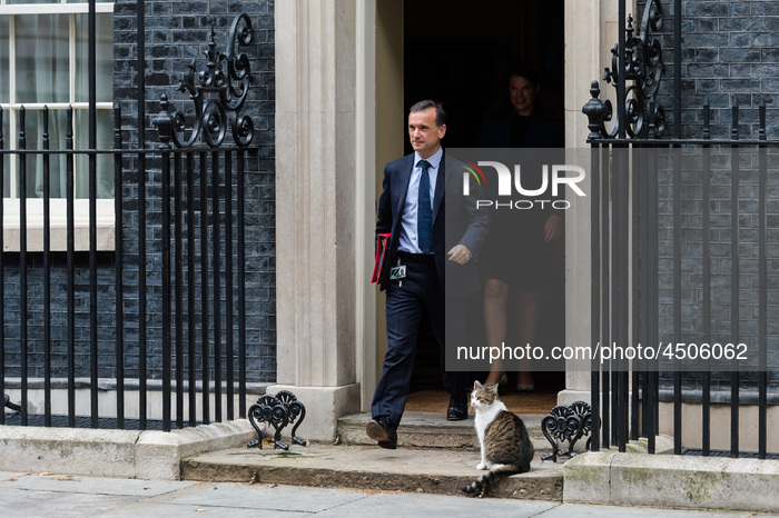 Ministers Attend Cabinet Amid Tory Leadership Race