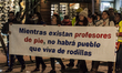 Osorno, Chile. 14 june 2019. The national teachers' strike continues. Students and social...