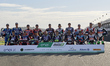 Official photo with all the pilots (L-R) Lorenzo Savadori (32) and Matteo Ferrari (11) of...