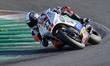 Mattia Casadei (27) of Italy and Ongetta SIC58 Squadracorse during the test of FIM Enel Mo...