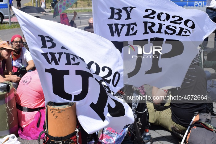 Mass Action In The Rhineland Against Lignite Mining