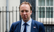Secretary of State for Health and Social Care Matt Hancock leaves 10 Downing Street after...