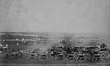 CRIMEA Sevastopol -- 1855 -- View of a British Army (or Allies) camp on the plateau of Sev...