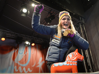 CROSS-COUNTRY - 30km, Ladies (Classic)
Mass Start podium - Norway's  Therese Johaug.
FIS Nordic World Ski Championship 2015 in Falun, Sweden...