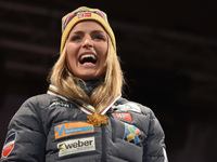 CROSS-COUNTRY - 30km, Ladies (Classic)
Mass Start podium - Norway's Therese Johaug.
FIS Nordic World Ski Championship 2015 in Falun, Sweden....
