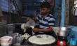 A milkman prepares lassi for customers in Old Delhi, India, on 7 July 2019. 