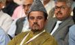 Muslims listen to speakers during the 43rd Jalsa Salana (annual convention) of the Ahmadiy...