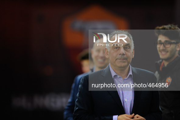 Pallotta during the Serie A match between AS Roma and Juventus FC at Olympic Stadium, Italy on March 02, 2015. 