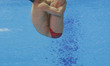 Wang Zongyuan of China action during an 18th FINA World Championships Gwangju Men's 1m Spr...