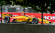 Ryan Hunter-Reay driver of the #28 DHL Honda on the race during the NTT Indycar Series rac...