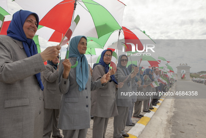 The Iranian Opposition MEK Headquarters In Albania