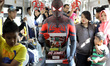 A number of Spiderman fans from the SpiderVerse.id community wearing the Spiderman costume...