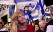 Thousands of demonstrators take part in an anti-government protest in Rabin Square on Marc...