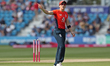 Englands Heather Knight  during the Ashes match between England and Australia at 1st Centr...