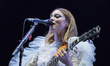 the singer Russian Red performs on stage during their concert at Las Noches del Botanico F...