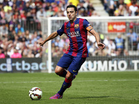 BARCELONA - march 08- SPAIN: Xavi Hernandez in the match between FC Barcelona and Rayo Vallecano, for the week 26 of the spanish league, pla...