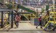 Working process at the Zaporizhstal steel plant, owned and operated by Metinvest, the larg...