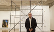 Pictured: RA student Henry Coleman  (b. 1974, Herefordshire), with his artwork "Ornament,...