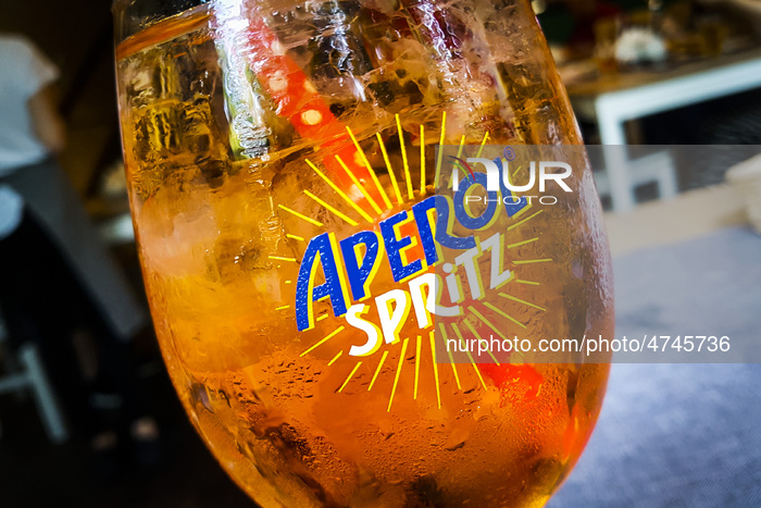 Aperol Spritz Drink 