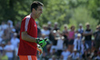 Gianluigi Buffon #77 of Juventus FC during the pre-season friendly match between Juventus...
