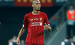 Fabinho of Liverpool looks on during the UEFA Super Cup match between Liverpool and Chelse...