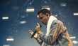 The british rapper Loyle Carner performing live at Lowlands Festival 2019 on 18 August 201...