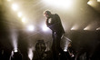 Matt Berninger of the american rock band The National performing live at Lowlands Festival...