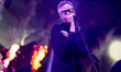 Matt Berninger of the american rock band The National performing live at Lowlands Festival...
