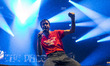Justin Young of the english indie rock band The Vaccines performing live at Lowlands Festi...