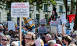 Thousands of demonstrators gather outside Downing Street on 31 August, 2019 in London, Eng...