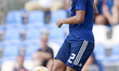 Ryuya Nishio of Japan in action during the international friendly match between U19 Spain...