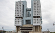 The House of Soviets is seen in Kaliningrad, Russia on 7th, September 2019. Never ended bu...