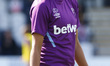 Kenza Dali of West Ham United during the pre-match warm-up during Barclay's FA Women's S...