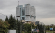 The House of Soviets is seen in Kaliningrad, Russia on 7th, September 2019. Never ended bu...