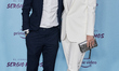 Luka Modric and Vanja Bosnic attends to "El Corazon De Sergio Ramos" premiere at Reina Sof...