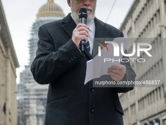 Brussels,Belgium. 15/03/2015: In response to the terror and fear of calling the representatives of the various Christian churches, Judaism,... by Jonathan Raa/NurPhoto
