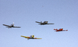 Jesolo Air Show 2019 shows of great aerobatic patrols in Jesolo Lido (Venice) Italy, 15 Se...
