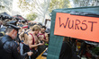 People attend the 'Folsom Europe' annual street fetish festival in Berlin, Germany  on Sep...