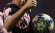 Paulo Dybala of Juventus during the warm-up before the UEFA Champions League group D match...